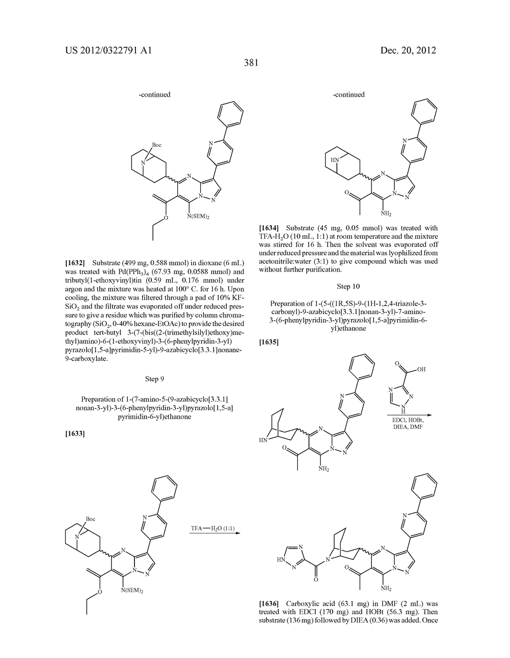 PYRAZOLO[1,5-a]PYRIMIDINE COMPOUNDS AS mTOR INHIBITORS - diagram, schematic, and image 382