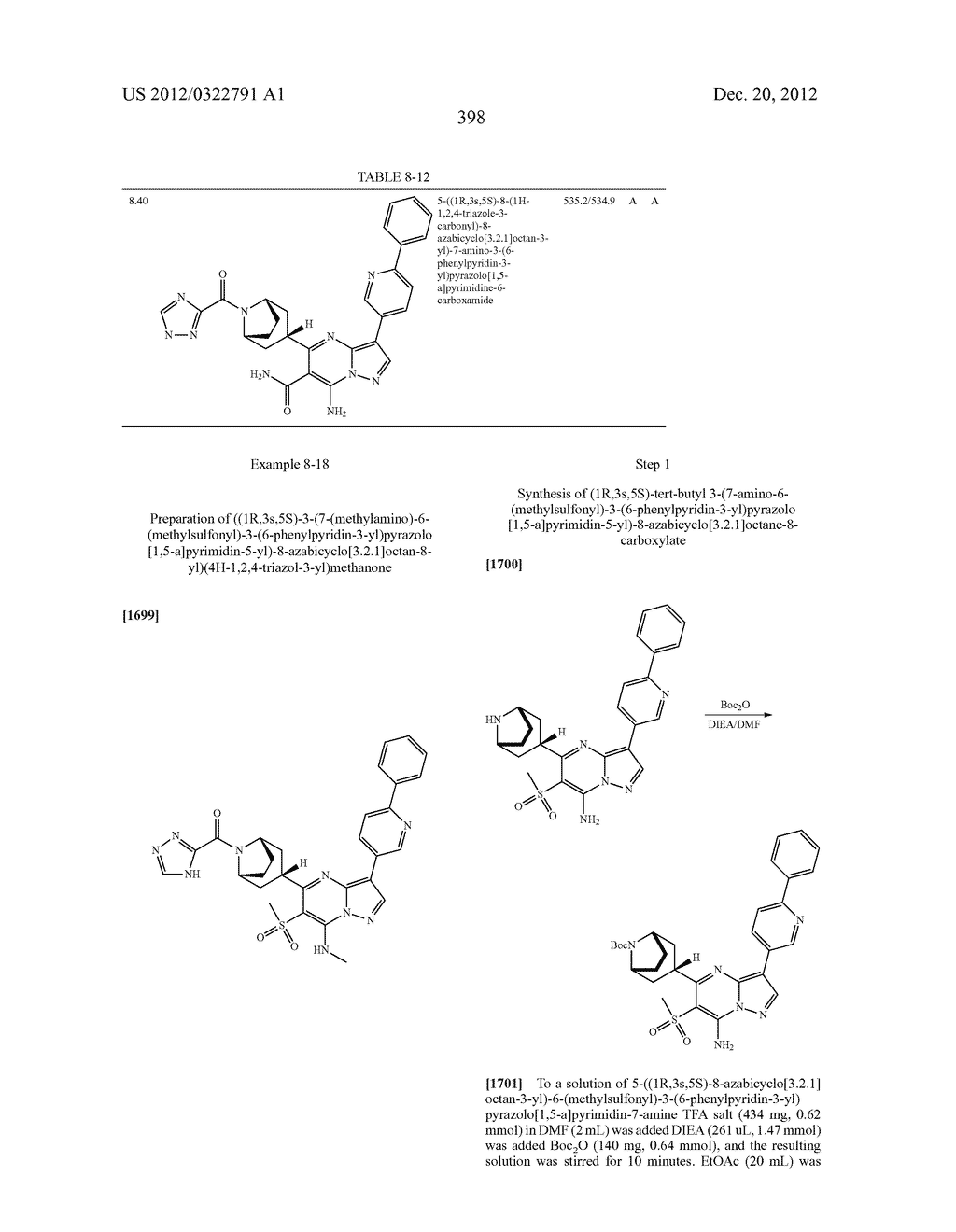 PYRAZOLO[1,5-a]PYRIMIDINE COMPOUNDS AS mTOR INHIBITORS - diagram, schematic, and image 399