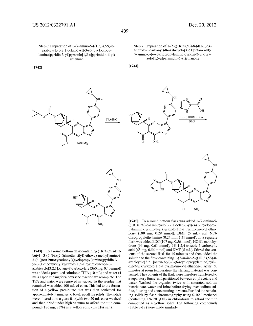 PYRAZOLO[1,5-a]PYRIMIDINE COMPOUNDS AS mTOR INHIBITORS - diagram, schematic, and image 410