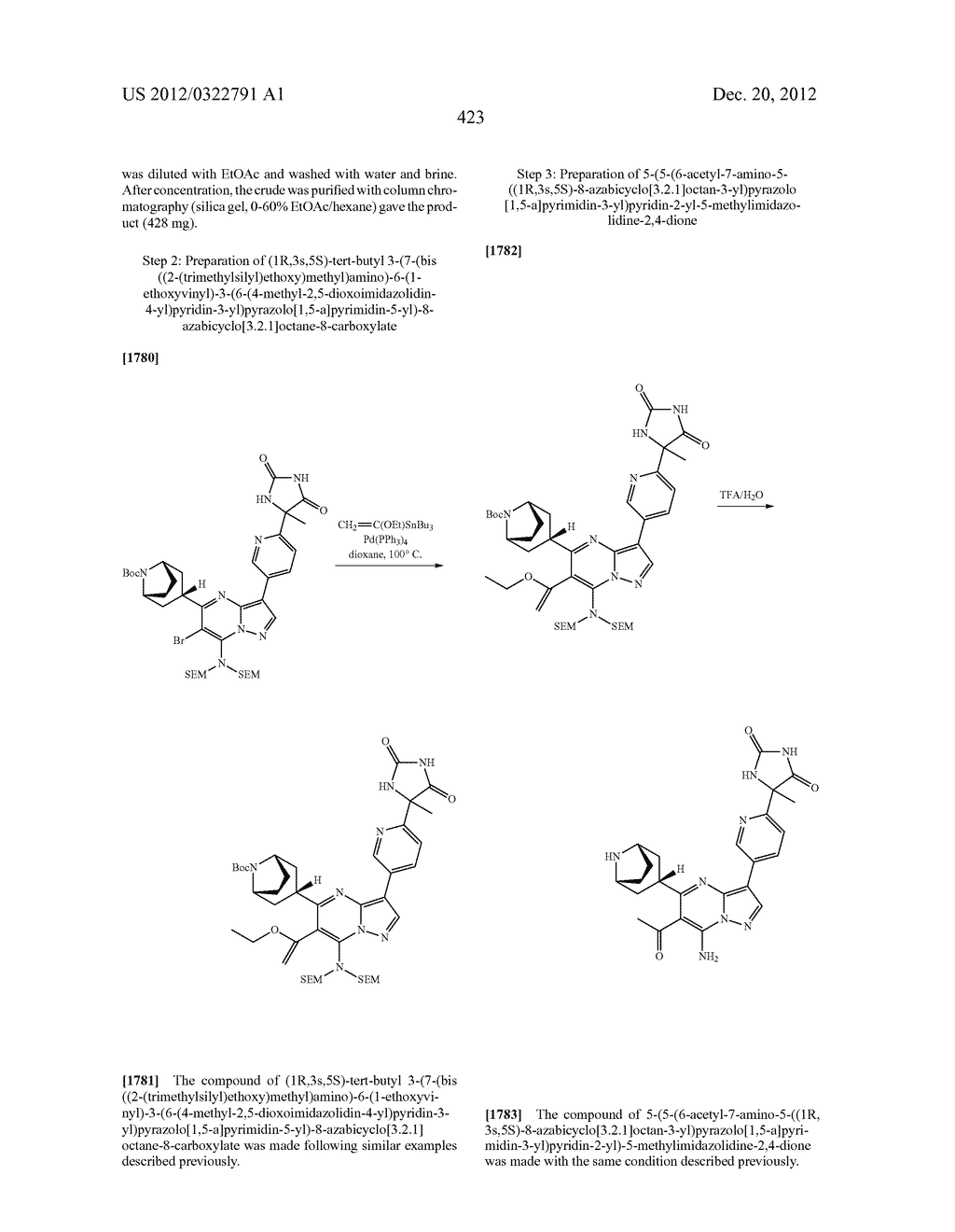 PYRAZOLO[1,5-a]PYRIMIDINE COMPOUNDS AS mTOR INHIBITORS - diagram, schematic, and image 424
