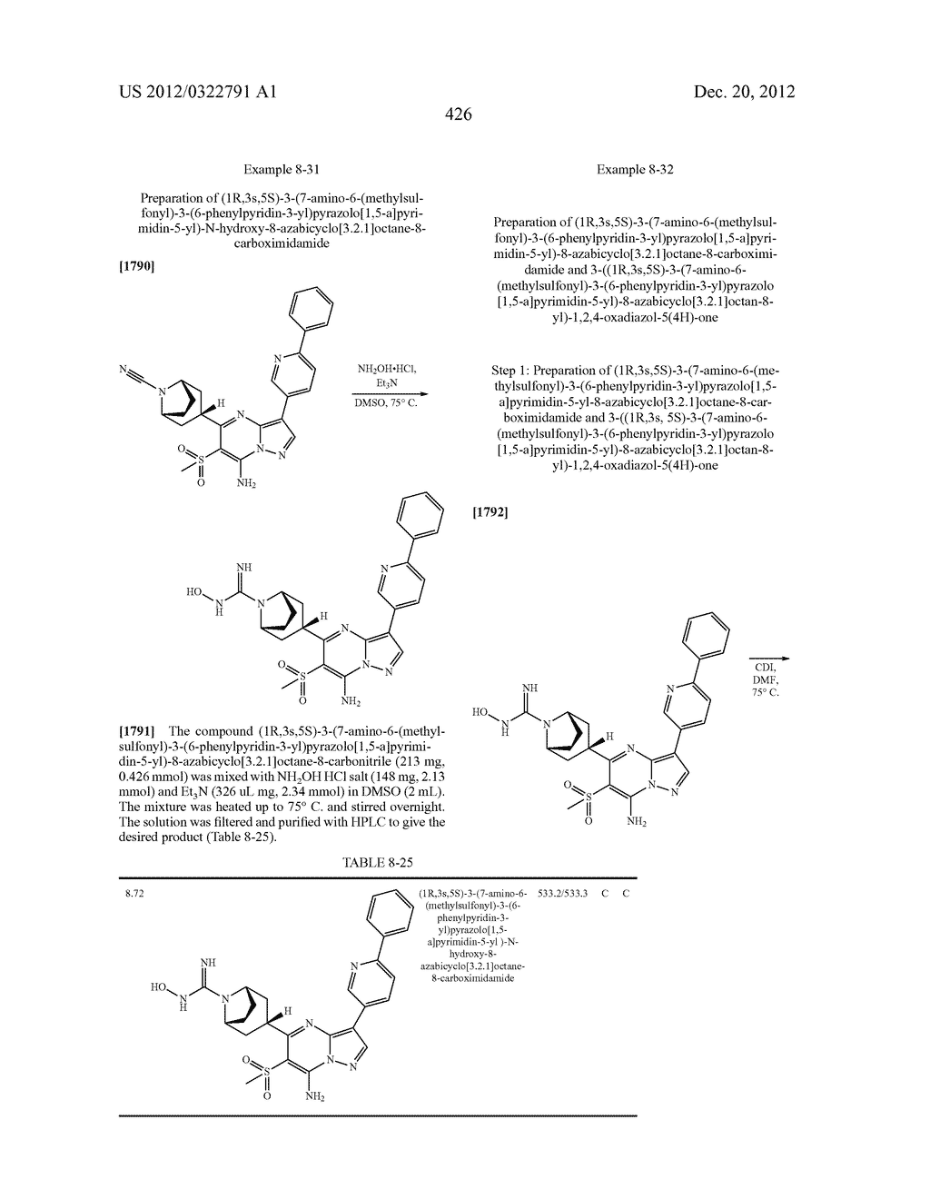 PYRAZOLO[1,5-a]PYRIMIDINE COMPOUNDS AS mTOR INHIBITORS - diagram, schematic, and image 427