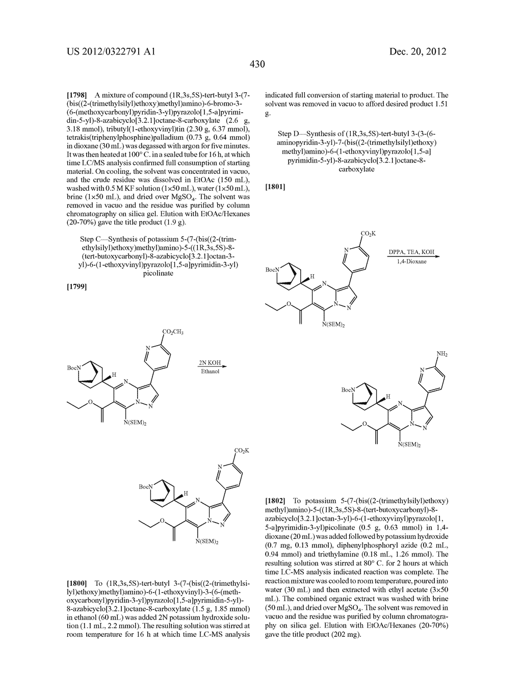 PYRAZOLO[1,5-a]PYRIMIDINE COMPOUNDS AS mTOR INHIBITORS - diagram, schematic, and image 431