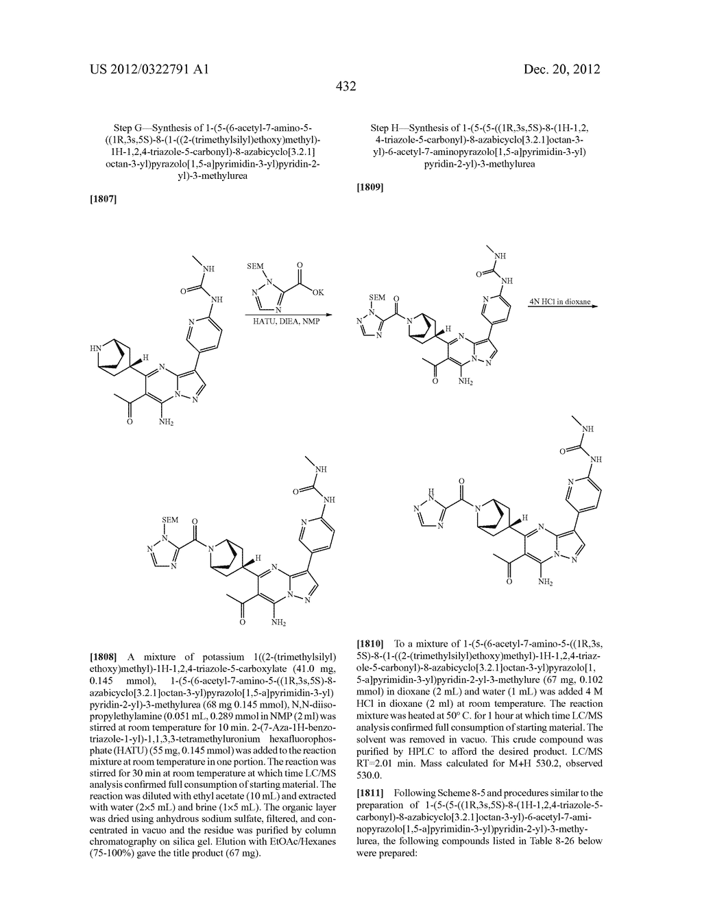 PYRAZOLO[1,5-a]PYRIMIDINE COMPOUNDS AS mTOR INHIBITORS - diagram, schematic, and image 433
