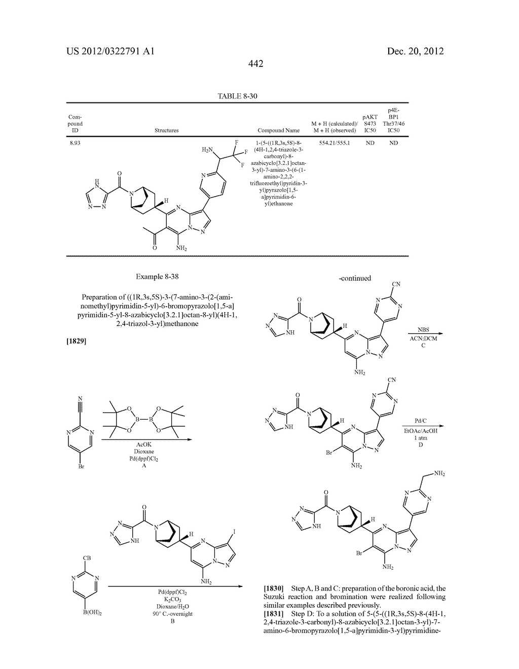 PYRAZOLO[1,5-a]PYRIMIDINE COMPOUNDS AS mTOR INHIBITORS - diagram, schematic, and image 443