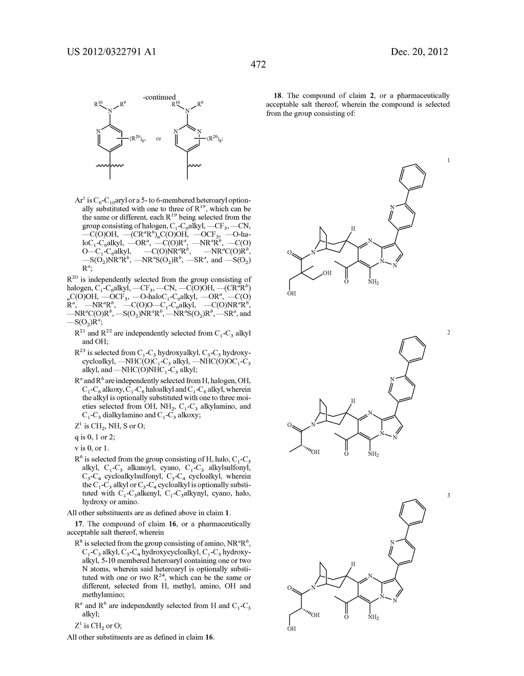 PYRAZOLO[1,5-a]PYRIMIDINE COMPOUNDS AS mTOR INHIBITORS - diagram, schematic, and image 473