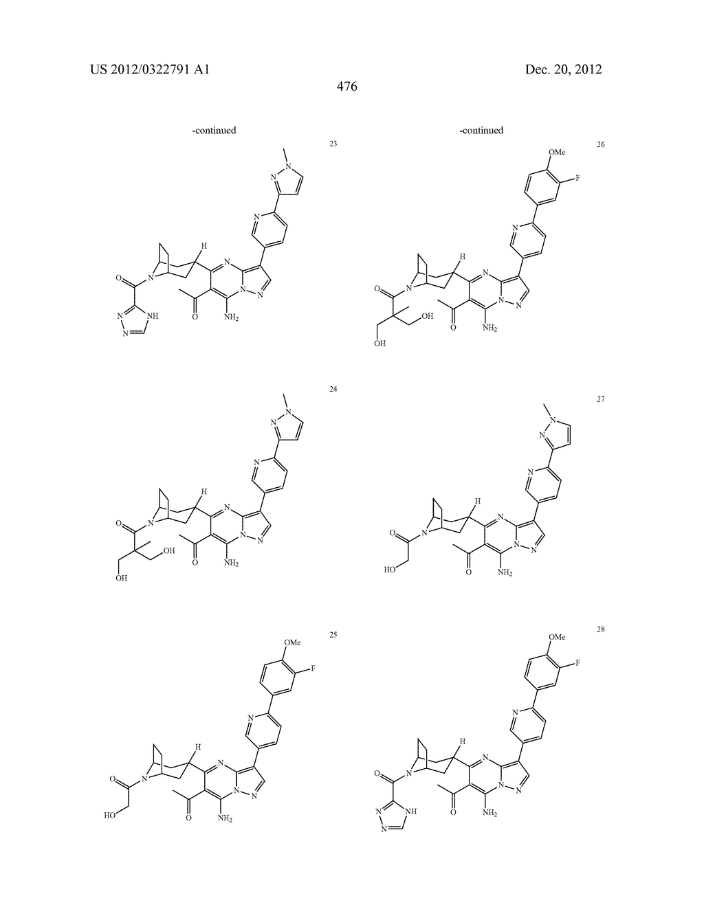 PYRAZOLO[1,5-a]PYRIMIDINE COMPOUNDS AS mTOR INHIBITORS - diagram, schematic, and image 477