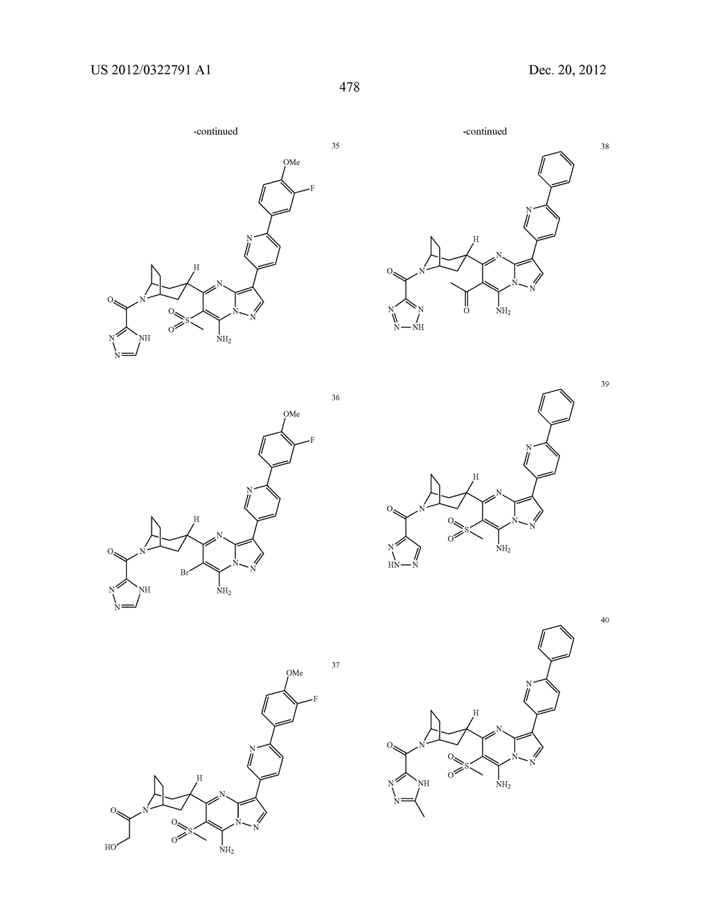 PYRAZOLO[1,5-a]PYRIMIDINE COMPOUNDS AS mTOR INHIBITORS - diagram, schematic, and image 479