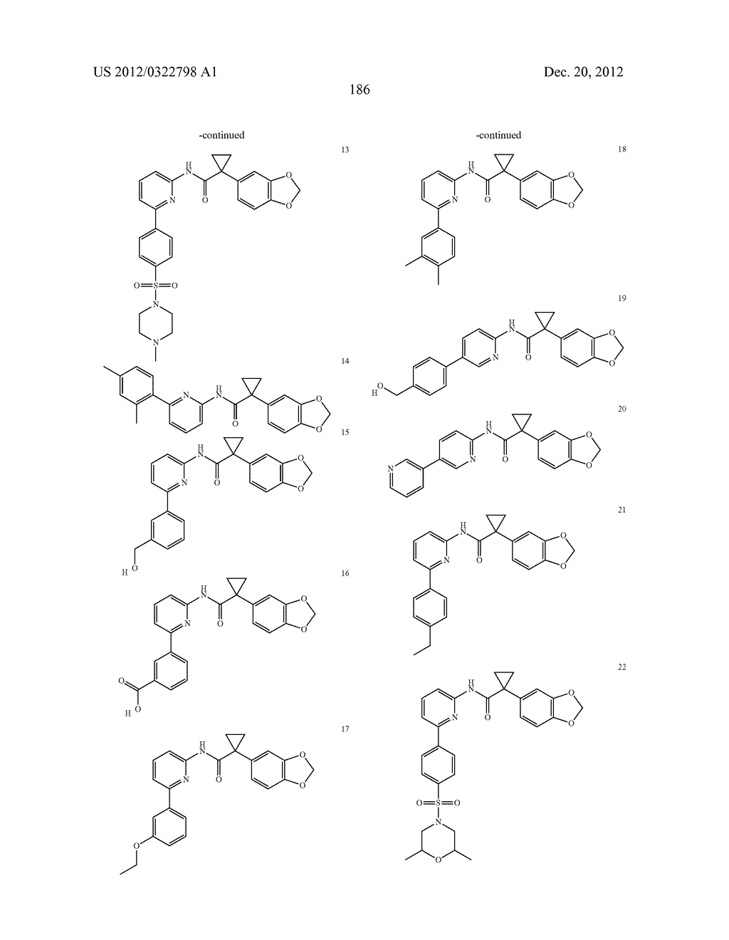 Modulators of ATP-Binding Cassette Transporters - diagram, schematic, and image 187