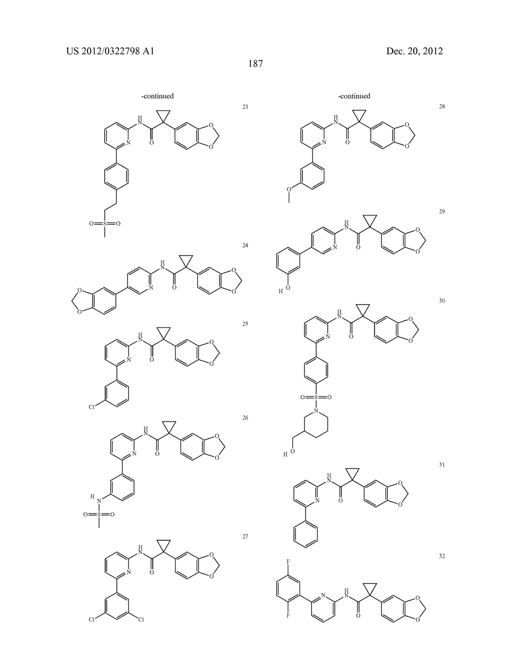 Modulators of ATP-Binding Cassette Transporters - diagram, schematic, and image 188