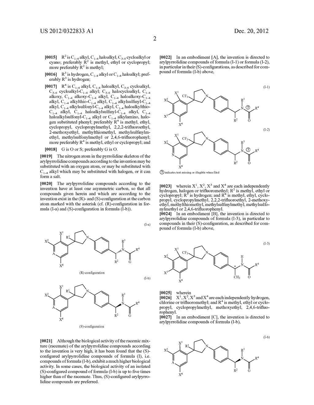 Pesticidal Arylpyrrolidines - diagram, schematic, and image 03