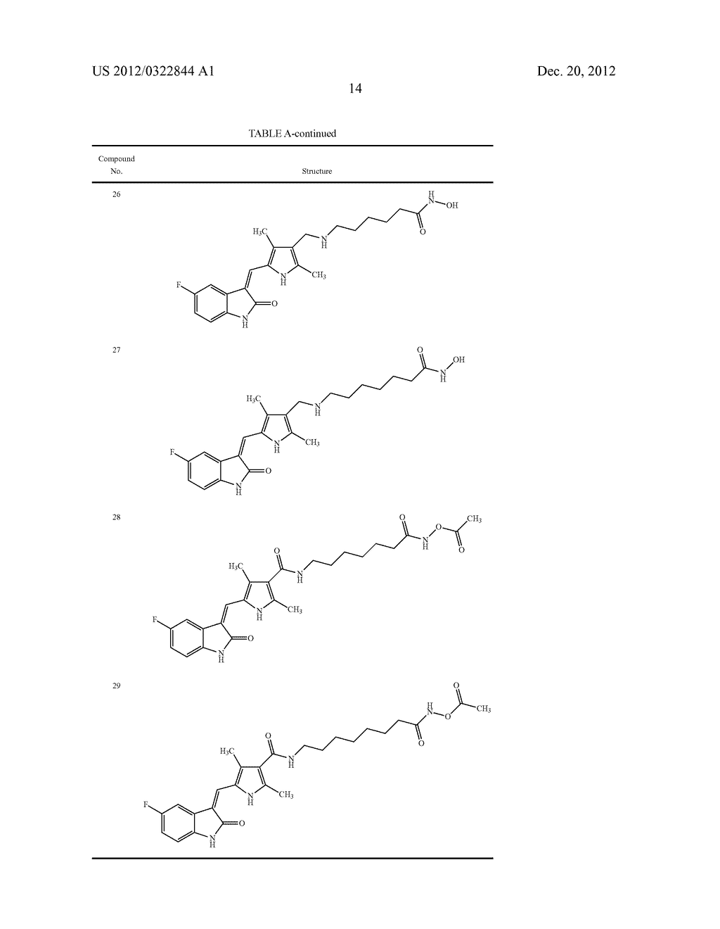 SUBSTITUTED 2-INDOLINONE AS PTK INHIBITORS CONTAINING A ZINC BINDING     MOIETY - diagram, schematic, and image 15