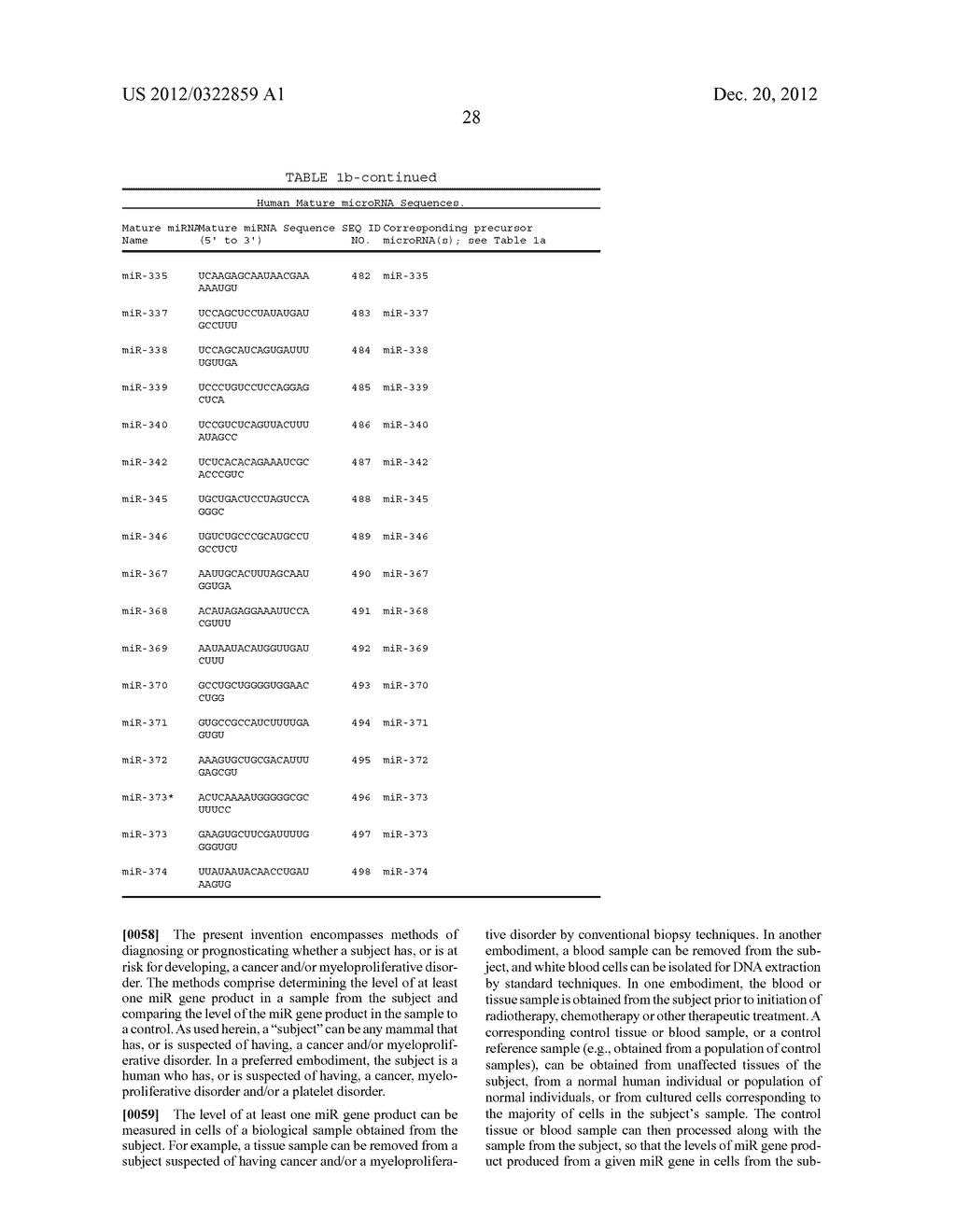 MicroRNA Fingerprints During Human Megakaryocytopoiesis - diagram, schematic, and image 46