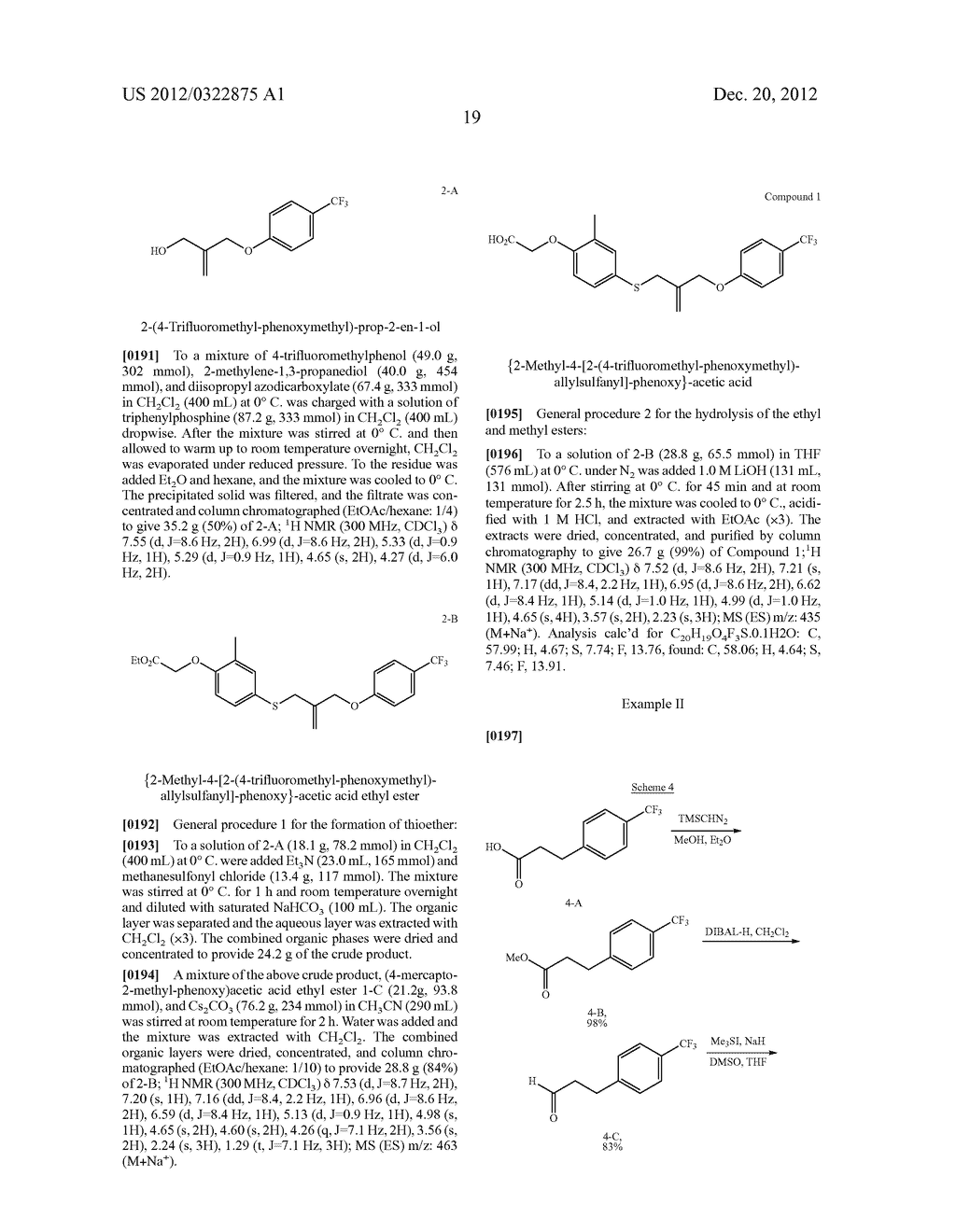 4-((PHENOXYALKYL)THIO)-PHENOXYACETIC ACIDS AND ANALOGS - diagram, schematic, and image 20