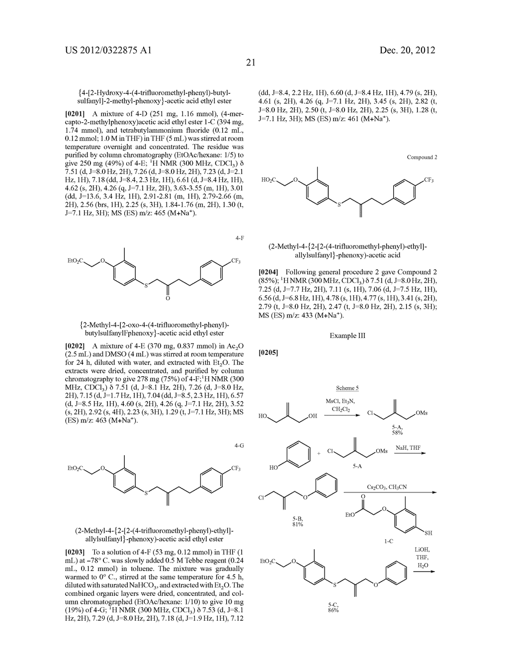 4-((PHENOXYALKYL)THIO)-PHENOXYACETIC ACIDS AND ANALOGS - diagram, schematic, and image 22