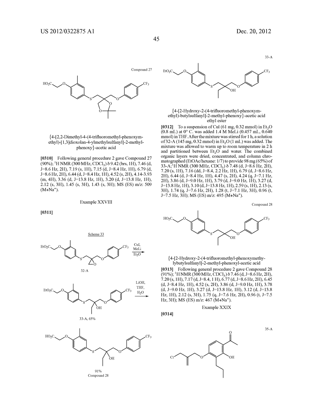 4-((PHENOXYALKYL)THIO)-PHENOXYACETIC ACIDS AND ANALOGS - diagram, schematic, and image 46