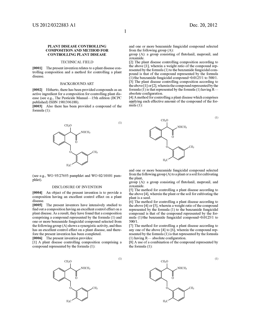 PLANT DISEASE CONTROLLING COMPOSITION AND METHOD FOR CONTROLLING PLANT     DISEASE - diagram, schematic, and image 02