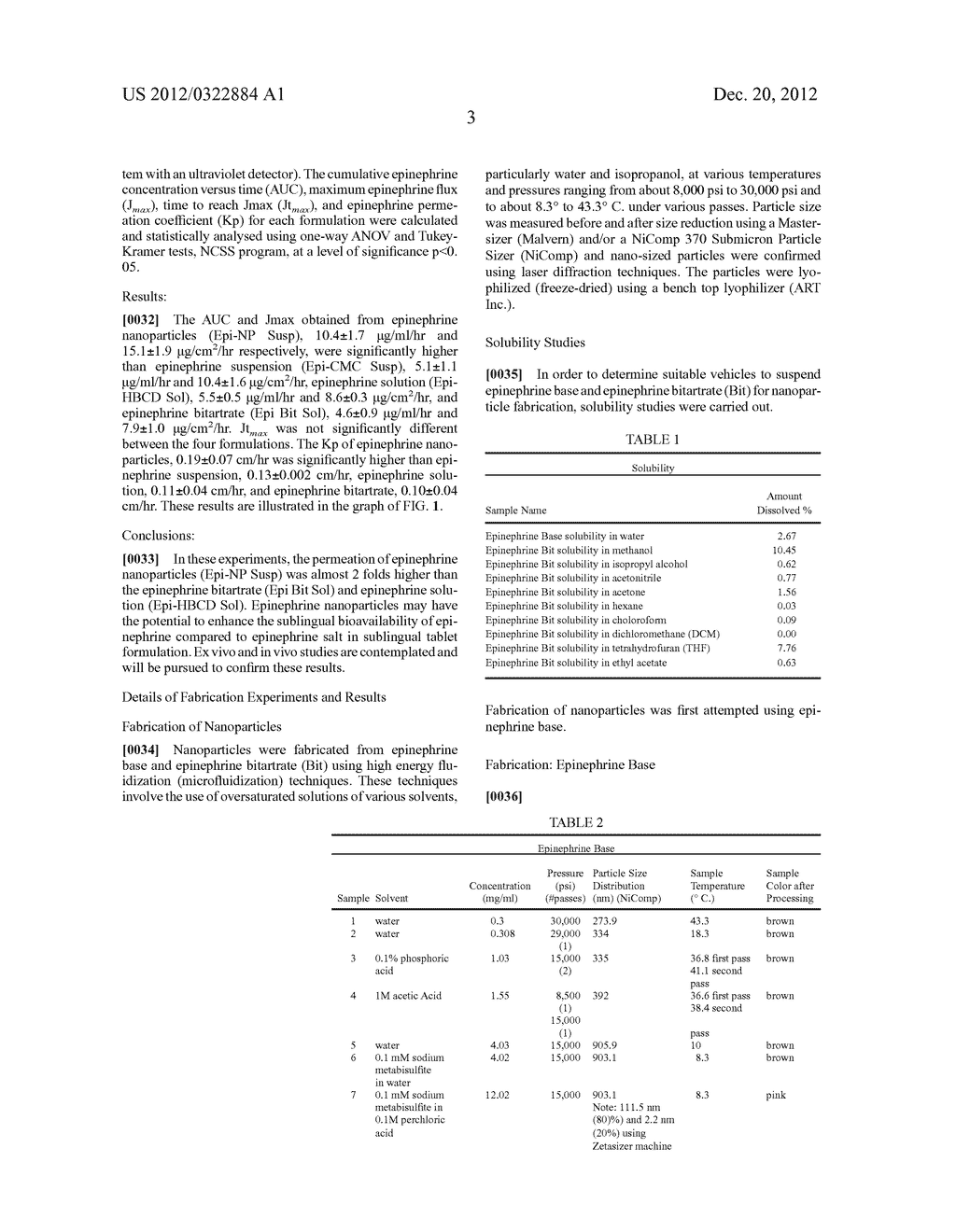 EPINEPHRINE NANOPARTICLES, METHODS OF FABRICATION THEREOF, AND METHODS FOR     USE THEREOF FOR TREATMENT OF CONDITIONS RESPONSIVE TO EPINEPHRINE - diagram, schematic, and image 10