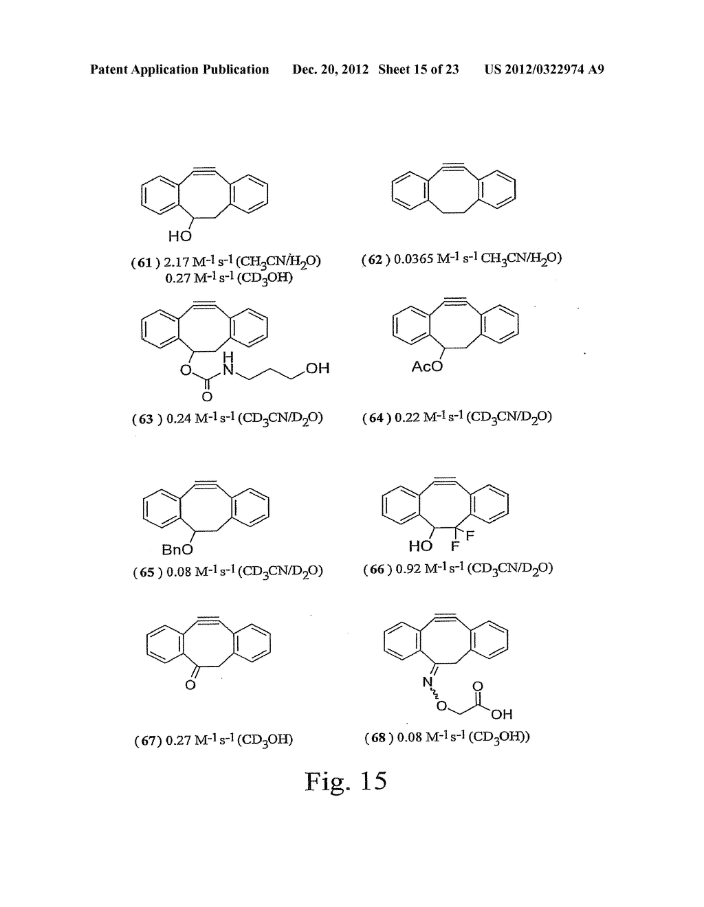 ALKYNES AND METHODS OF REACTING ALKYNES WITH 1,3-DIPOLE-FUNCTIONAL     COMPOUNDS - diagram, schematic, and image 16