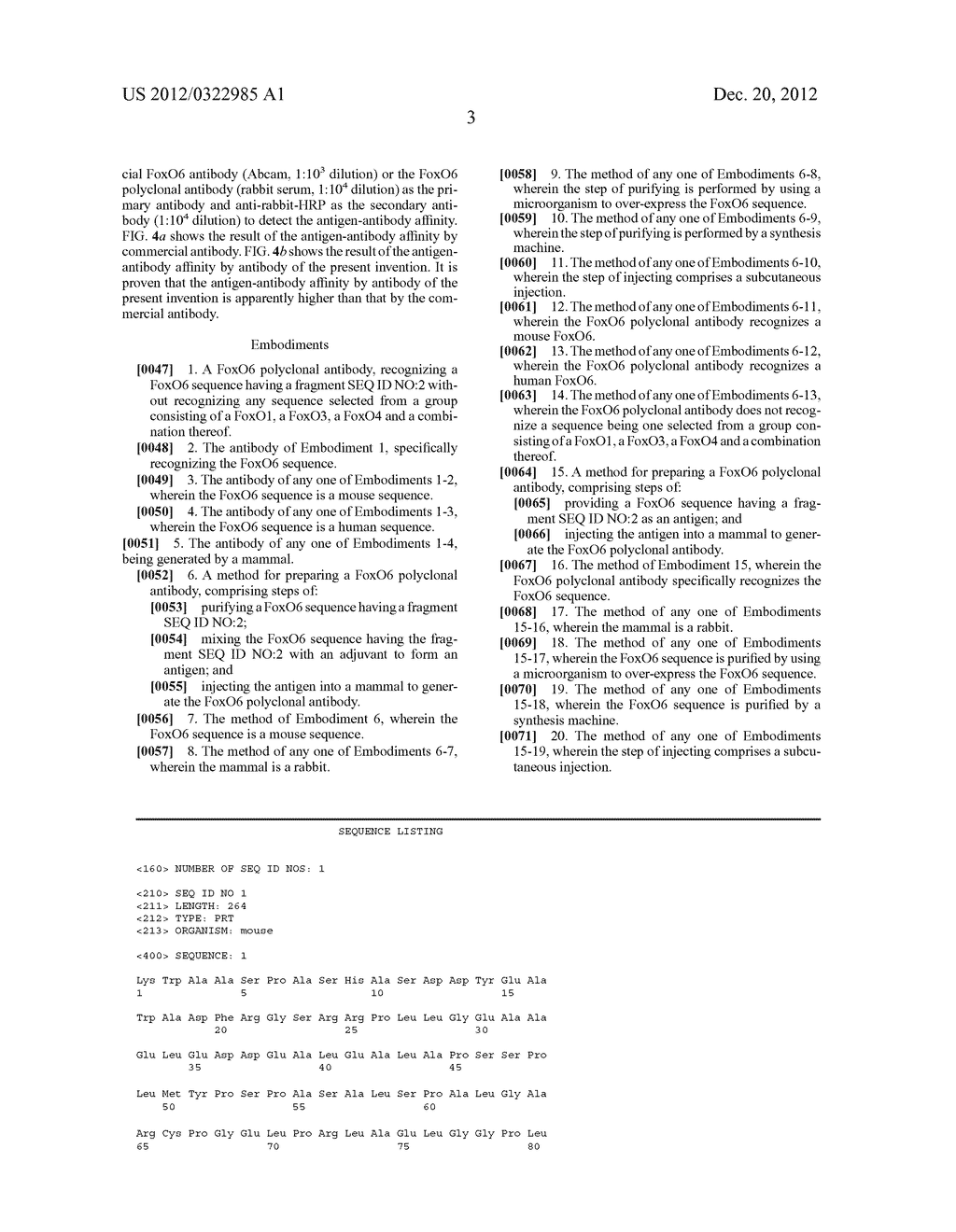 FOXO6 POLYCLONAL ANTIBODY AND METHOD FOR PREPARING THE SAME - diagram, schematic, and image 08