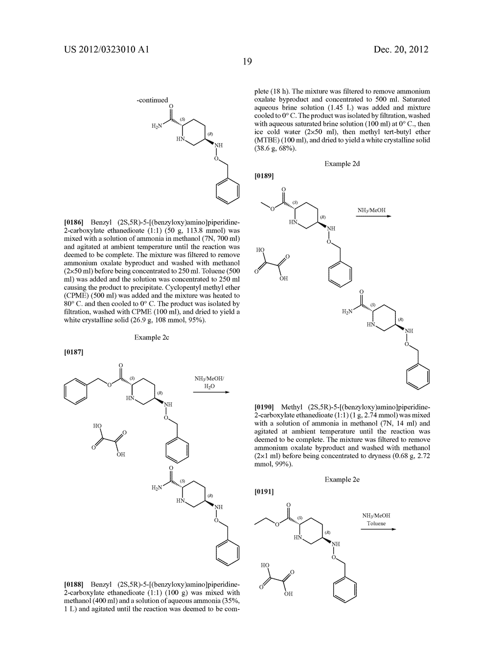 PROCESSES FOR PREPARING HETEROCYCLIC COMPOUNDS INCLUDING     TRANS-7-OXO-6-(SULPHOOXY)-1,6-DIAZABICYCLO[3,2,1]OCTANE-2-CARBOXAMIDE AND     SALTS THEREOF - diagram, schematic, and image 20