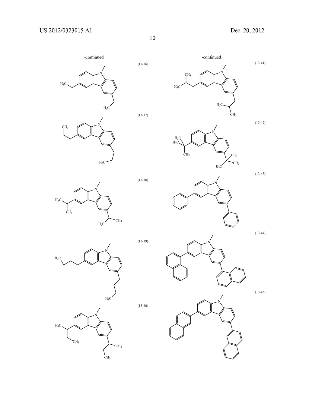 Oxadiazole Derivative, Light-Emitting Element Material, Light-Emitting     Element, Light-Emitting Device, and Electronic Device - diagram, schematic, and image 44