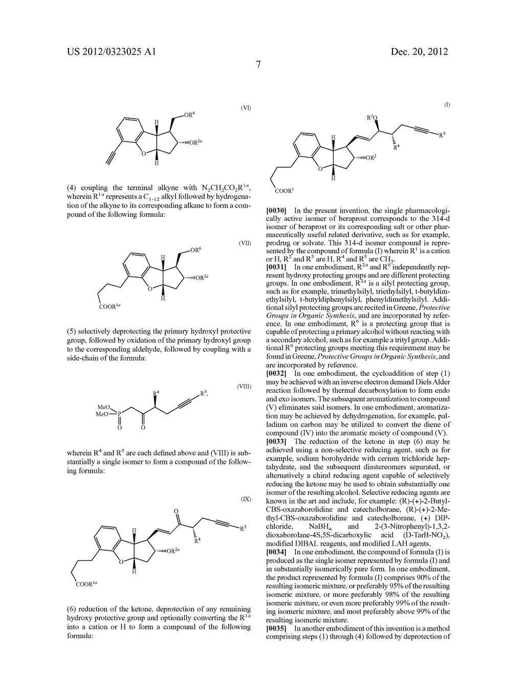 METHOD OF PRODUCING BERAPROST - diagram, schematic, and image 12