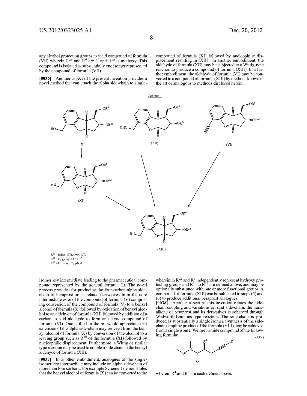 METHOD OF PRODUCING BERAPROST - diagram, schematic, and image 13