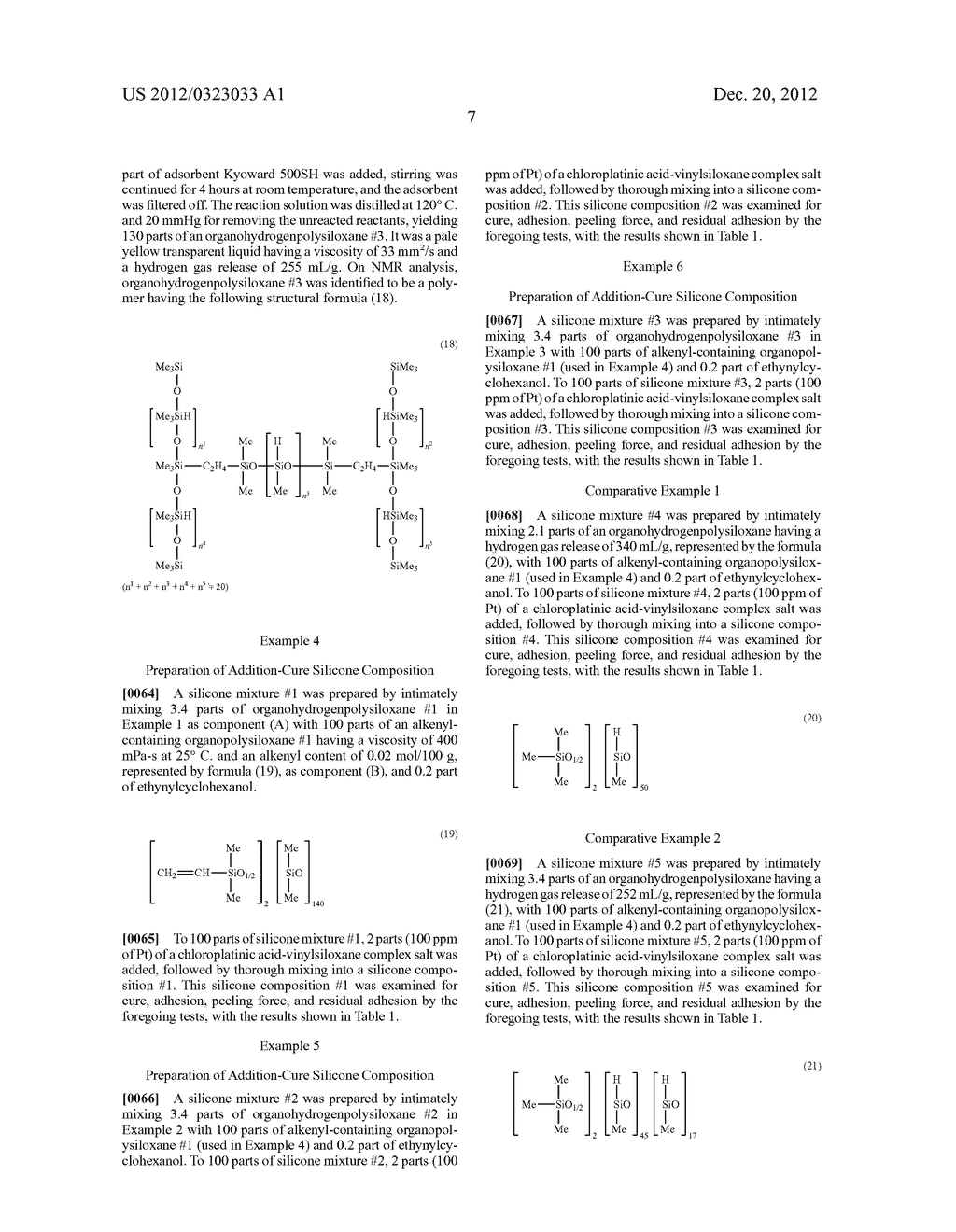 ORGANOHYDROGENPOLYSILOXANE, MAKING METHOD, AND ADDITION-CURE SILICONE     COMPOSITION - diagram, schematic, and image 08