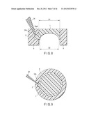 MANUFACTURING METHOD OF RESIN MOLDED ARTICLE, RESIN MOLDED ARTICLE, RESIN     MOLDED ARTICLE FOR ENDOSCOPE, ENDOSCOPE USING RESIN MOLDED ARTICLE, AND     MANUFACTURING APPARATUS OF RESIN MOLDED ARTICLE diagram and image