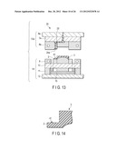 MANUFACTURING METHOD OF RESIN MOLDED ARTICLE, RESIN MOLDED ARTICLE, RESIN     MOLDED ARTICLE FOR ENDOSCOPE, ENDOSCOPE USING RESIN MOLDED ARTICLE, AND     MANUFACTURING APPARATUS OF RESIN MOLDED ARTICLE diagram and image