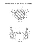 MANUFACTURING METHOD OF RESIN MOLDED ARTICLE, RESIN MOLDED ARTICLE, RESIN     MOLDED ARTICLE FOR ENDOSCOPE, ENDOSCOPE USING RESIN MOLDED ARTICLE, AND     MANUFACTURING APPARATUS OF RESIN MOLDED ARTICLE diagram and image