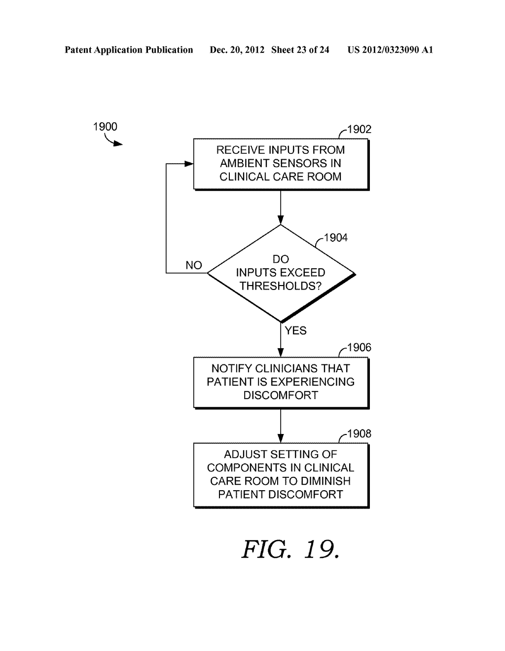 AMBIENT SENSING OF PATIENT DISCOMFORT - diagram, schematic, and image 24