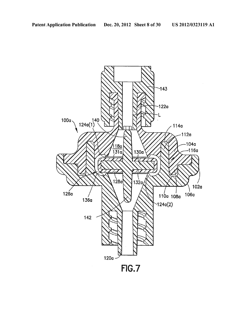 Flow Based Pressure Isolation Mechanism for a Fluid Delivery System - diagram, schematic, and image 09