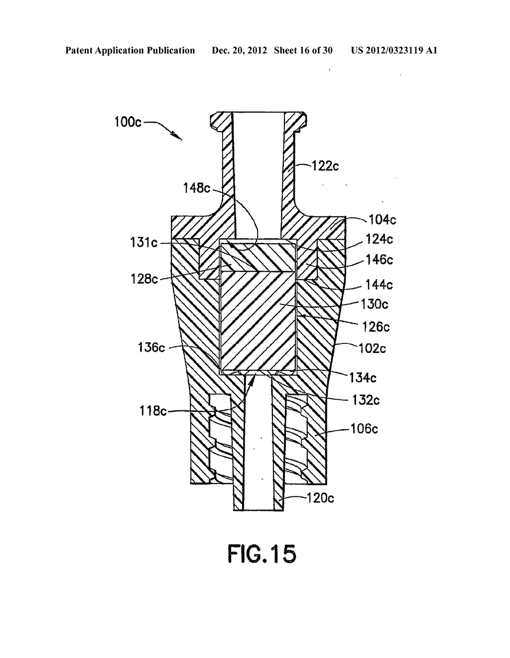 Flow Based Pressure Isolation Mechanism for a Fluid Delivery System - diagram, schematic, and image 17