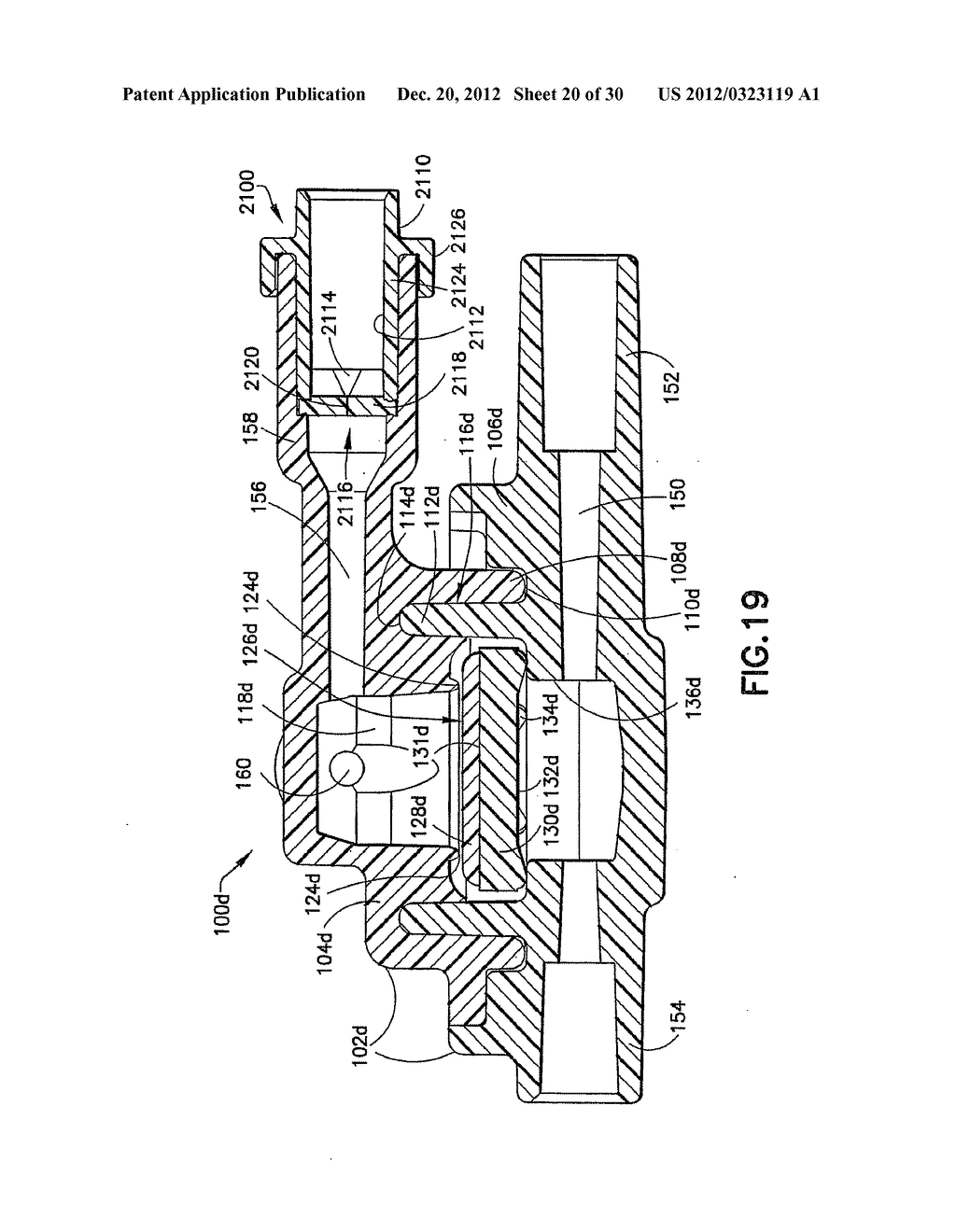 Flow Based Pressure Isolation Mechanism for a Fluid Delivery System - diagram, schematic, and image 21