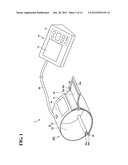 BLOOD PRESSURE INFORMATION MEASUREMENT DEVICE CUFF AND BLOOD PRESSURE     INFORMATION MEASUREMENT DEVICE PROVIDED THEREWITH diagram and image