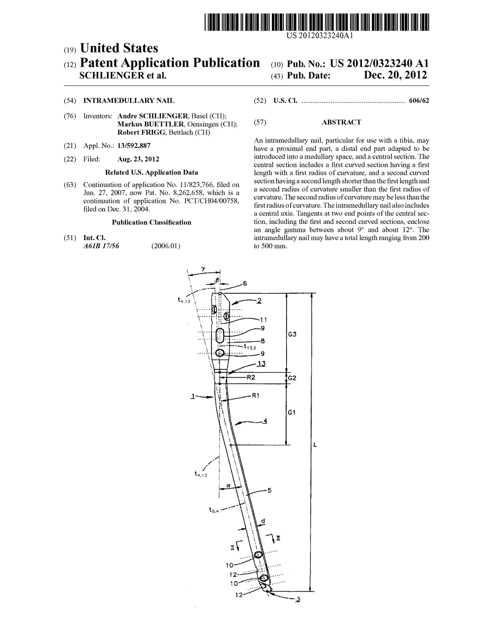 Intramedullary Nail - diagram, schematic, and image 01