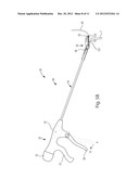 SUTURING ASSEMBLY PROVIDING BI-DIRECTIONAL NEEDLE MOVEMENT THROUGH     UNI-DIRECTIONAL ACTUATOR MOVEMENT diagram and image