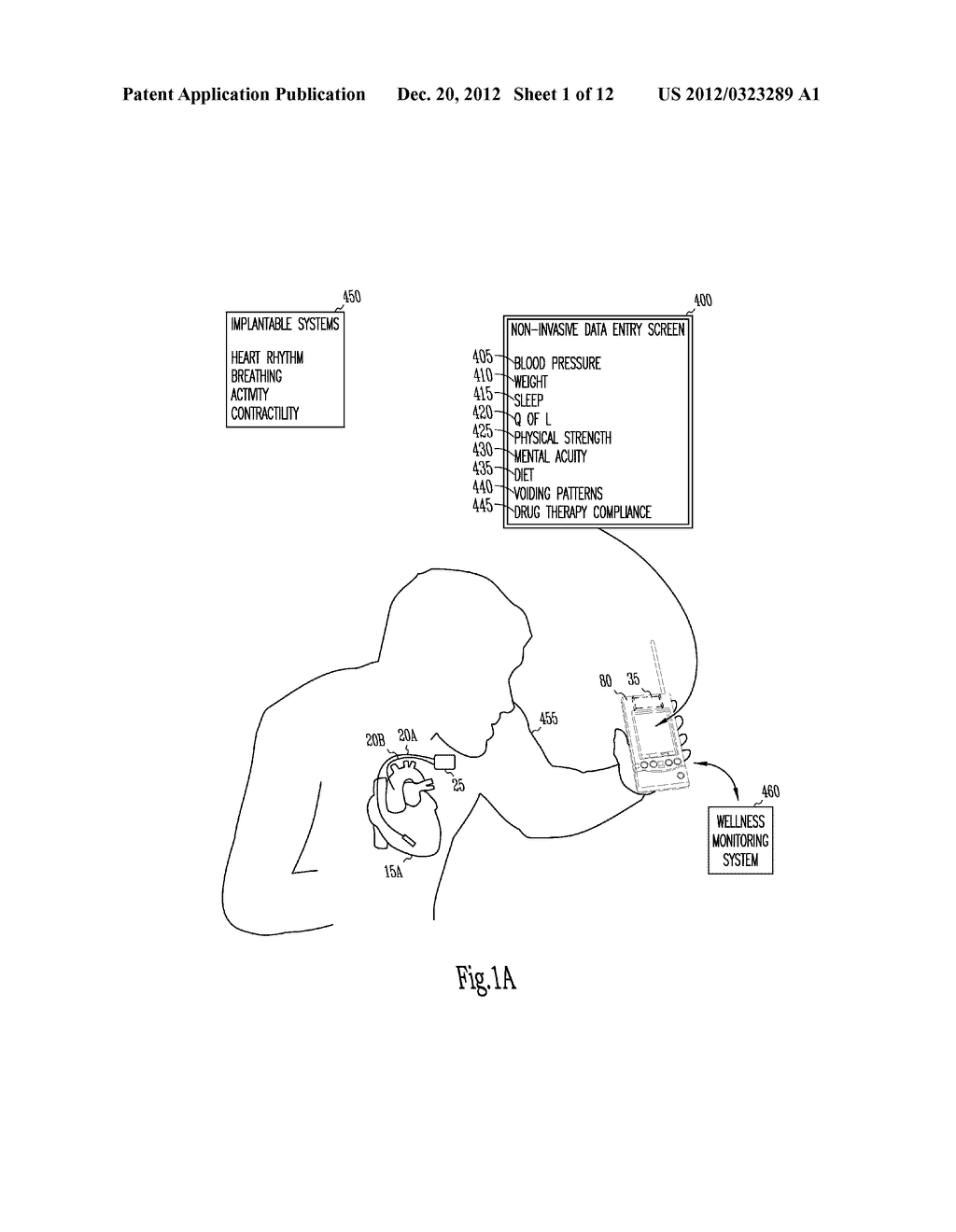 METHOD AND APPARATUS FOR ESTABLISHING CONTEXT AMONG EVENTS AND OPTIMIZING     IMPLANTED MEDICAL DEVICE PERFORMANCE - diagram, schematic, and image 02