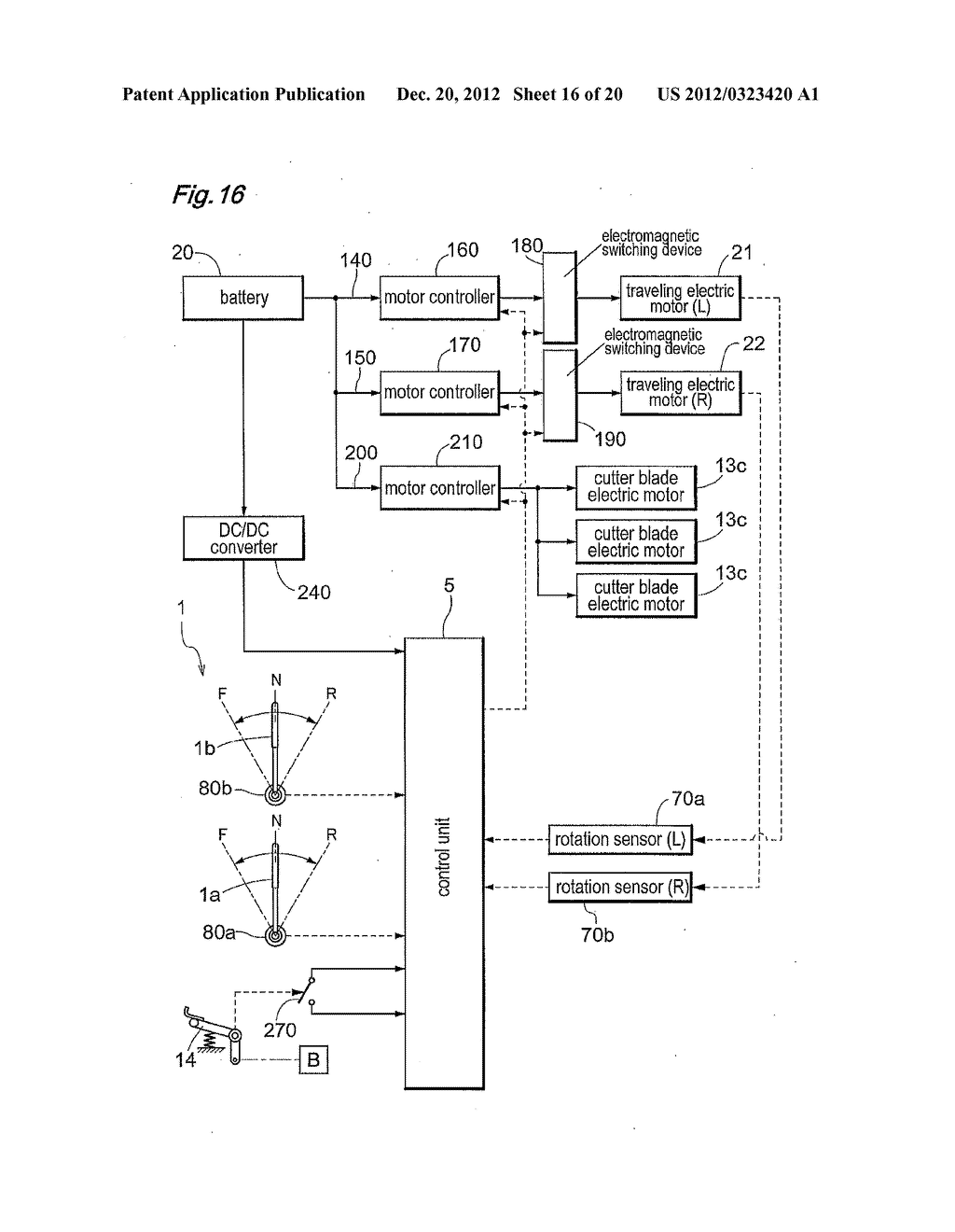 Vehicle Having Independently Driven and Controlled Right and Left Drive     Wheels - diagram, schematic, and image 17