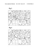 Method for simplifying a description of a route of travel diagram and image