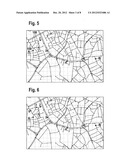 Method for simplifying a description of a route of travel diagram and image