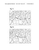 Method for simplifying a description of a route of travel diagram and image