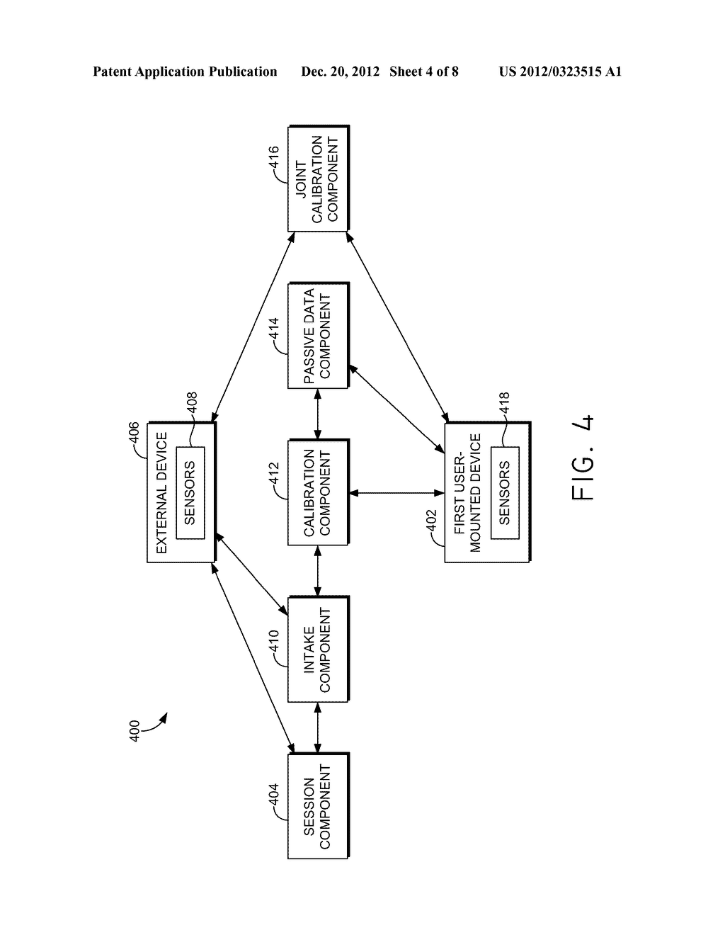 USER-MOUNTED DEVICE CALIBRATION USING EXTERNAL DATA - diagram, schematic, and image 05