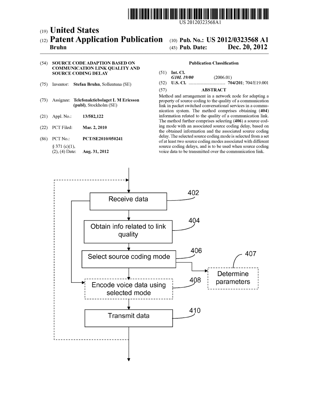 Source Code Adaption Based on Communication Link Quality and Source Coding     Delay - diagram, schematic, and image 01