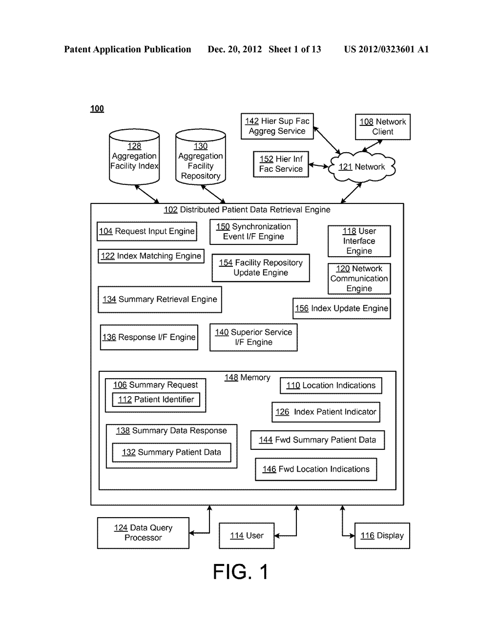 DISTRIBUTED SHARING OF ELECTRONIC MEDICAL RECORDS - diagram, schematic, and image 02