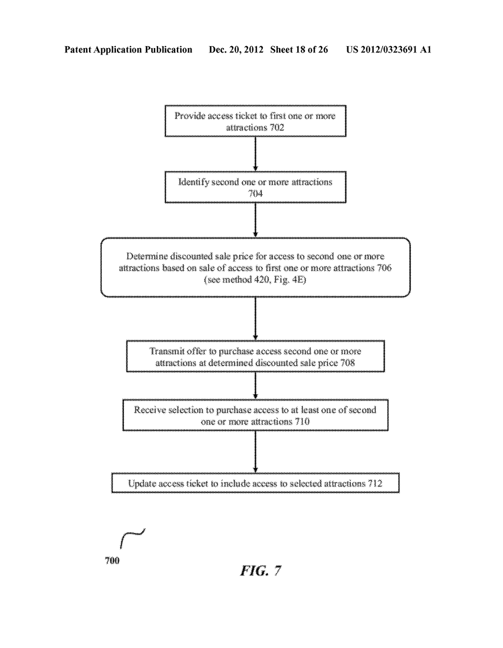 SYSTEMS AND METHODS FOR LOCATION-BASED MARKETING FOR ATTRACTION ACCESS - diagram, schematic, and image 19