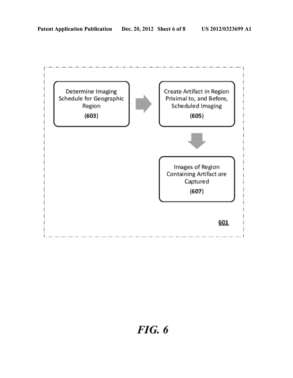 Method for Generating a Satellite Readable Image for Linking to     Information Over a Communications Network - diagram, schematic, and image 07