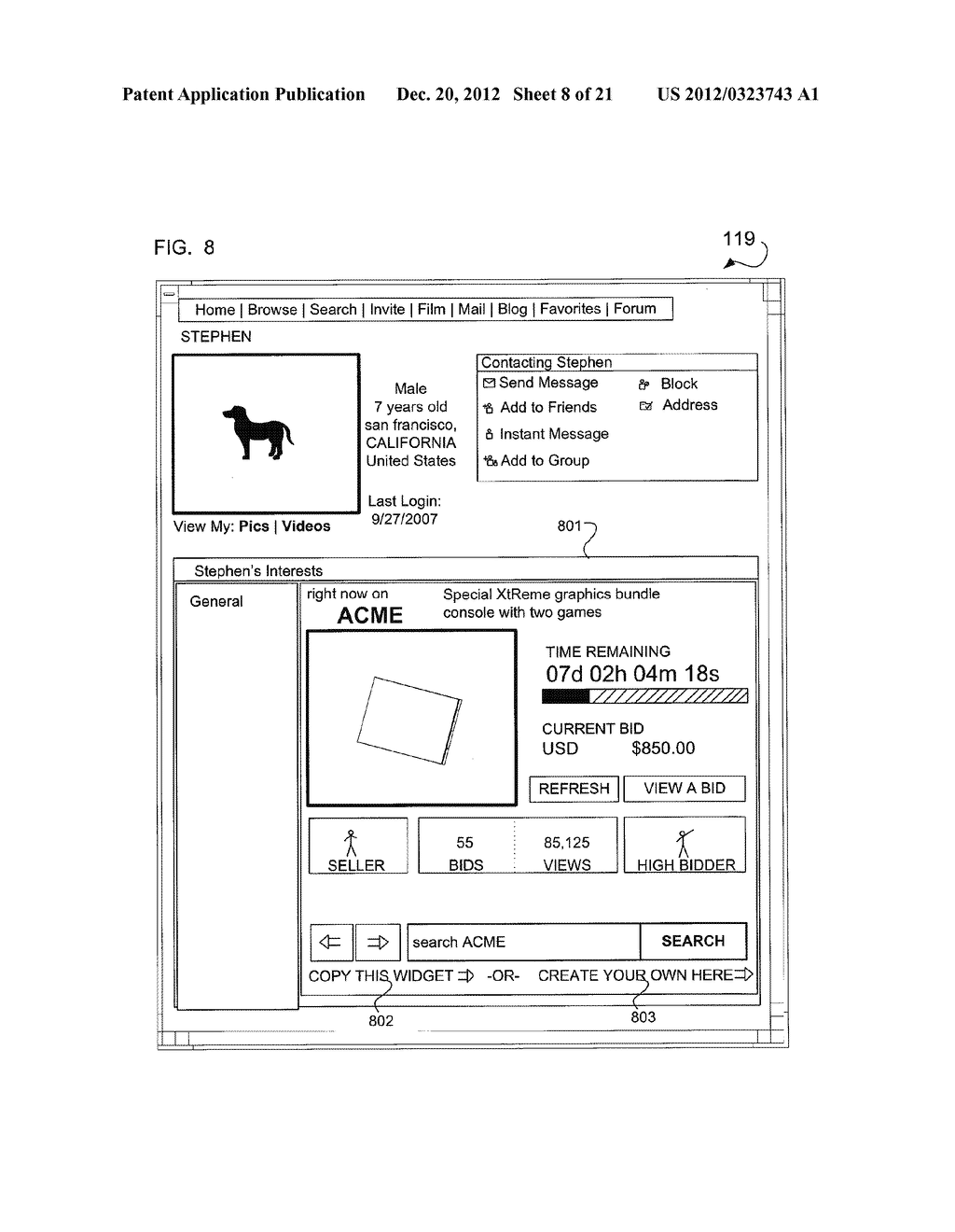 DISTRIBUTED COMMERCE APPLICATION-WIDGET - diagram, schematic, and image 09