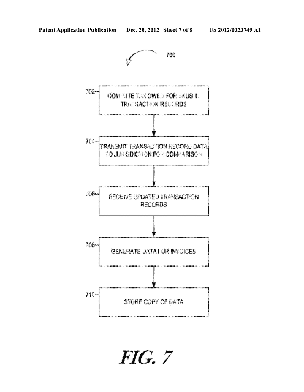 SYSTEM AND METHOD FOR DATA PRIVACY AND CATEGORIZATION OF SALES AND USE TAX     DATA - diagram, schematic, and image 08